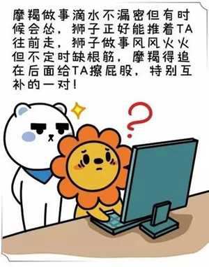 狮子女和摩羯男合适吗