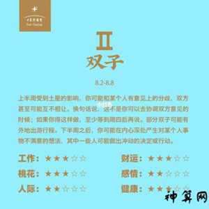 2018双子运势