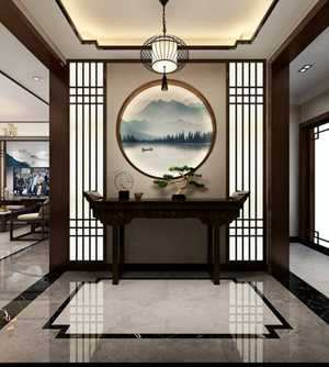 店面进门玄关装修效果图(店面进门玄关装修效果图大全)