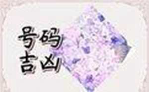 吉祥号查询(吉祥号查询吉凶测试)