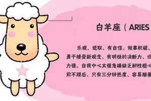 白羊座男人性格特征(怎么查星座的正确方法)