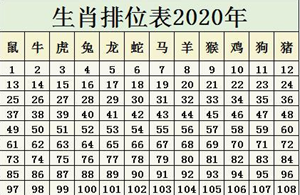 十二生肖的岁数表(十二生肖的岁数表2023)