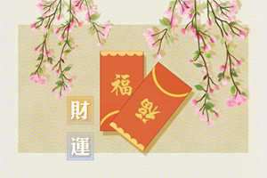 财神旁边挂山水画(财神旁边挂山水画和挂福字)
