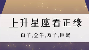 上升星座看怎么遇到正缘-神算网(上升星座看姻缘)
