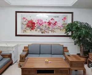 沙发后面挂什么画寓意好(十大最旺家的客厅挂画)