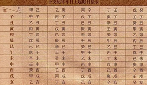 2020年天干地支对照表(2020年天干地支对照表干支日历表)