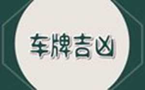 车牌选号怎么能选到靓号(怎样才能选到好的车牌号)