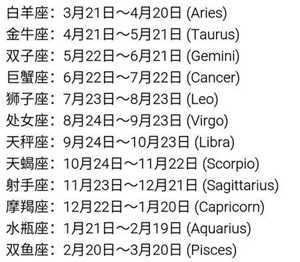 五月份的星座有哪些(5月份的星座有哪些)
