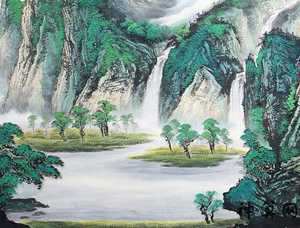 财旺风水图(风水财旺山风景图片)