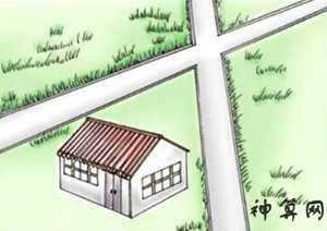 楼前有道路风水