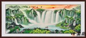旺财风水自然风景(旺财的风景图)