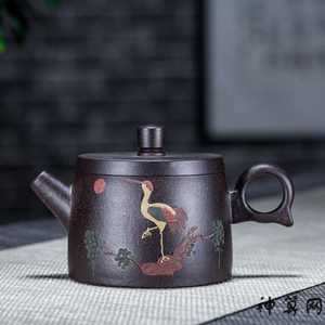 风水黑砂壶(黑砂壶价格)