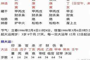 日柱庚寅男(日柱庚寅)