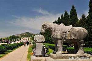 武则天陵墓形状鸟瞰图 武则天陵墓在哪个城市