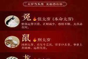 犯太岁的属相是哪几个?(犯太岁的属相)