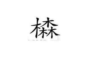 四个木字叠一起念什么 四个木的品牌logo