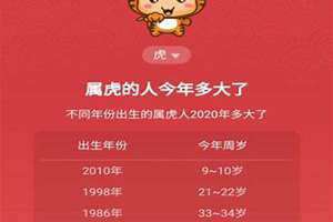 98年今年多大2024 98年今年多大了属什么