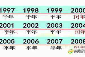 2024年的闰年闰几月 农历闰月表2000-2030年