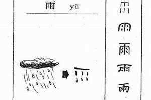 雨字头的字有哪些 雨字旁的字有哪些一年级