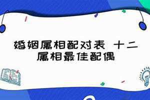 婚姻属相最佳配偶口诀 婚姻属相最佳配偶女羊是什么