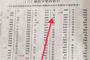 康熙字典在线查字 康熙字典查笔画