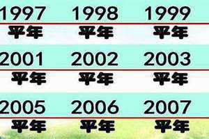 1994年是闰年吗还是平年(1994年是闰年吗)