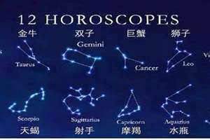 十二星座星图连线形状(十二星座星图)