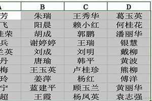 随机人名生成 随机人名1000个