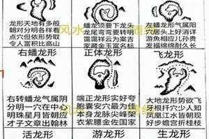 喝形取象葬法大全 喝形取象