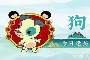 生肖狗今日运势如何(生肖狗今日运势)