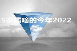 25岁属啥的今年2024 25岁属啥的 哪年出生