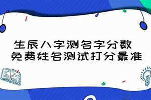 免费姓名测试打分最准确100分(免费姓名测试打分最准)