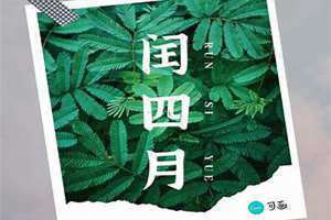 润四月几年轮一回(润四月)