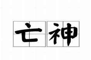 亡神是什么意思 命相(亡神是什么意思)