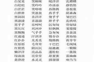 叠词名字女孩可爱(叠词名字)