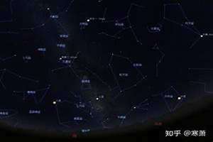 秋季星空中的显著星座 秋季星空科学模拟课