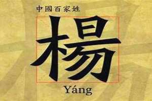 杨姓名字大全男孩(杨姓名字)