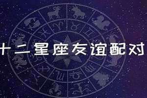 十二星座配对表 12星座最佳配对(十二星座配对)