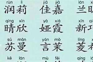 叠字名字女孩(叠字名字)