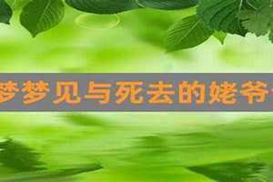 梦见死去的姥爷在梦里又死了(梦到去世的姥爷)