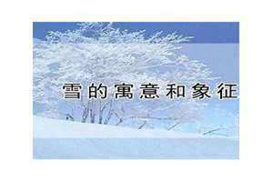 韩剧初雪的寓意和象征 阳春白雪的寓意和象征