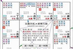 紫微斗数在线排盘元亨利贞网(紫微斗数在线)