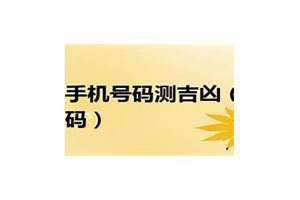 号码测吉凶号令天下1994 号码测吉凶号令天下汉成网