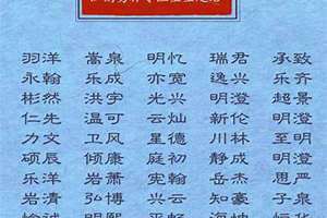 黄字取名男孩三个字(黄字取名男孩)