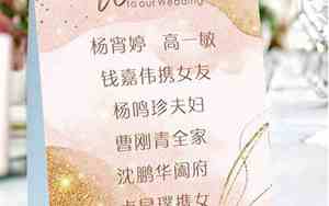婚庆席前答礼词大全