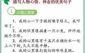 描写一个人也可以很好的句子英语