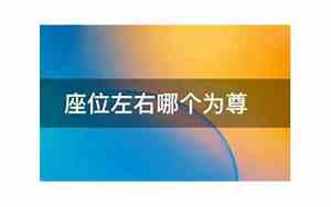 唐朝左右哪个为尊