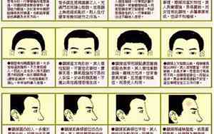 额头看面相算命图解