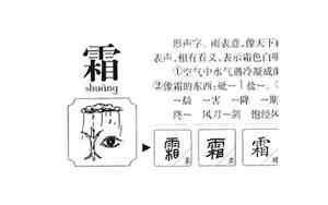 霜字取名的寓意