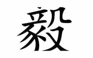 毅的意思和含义